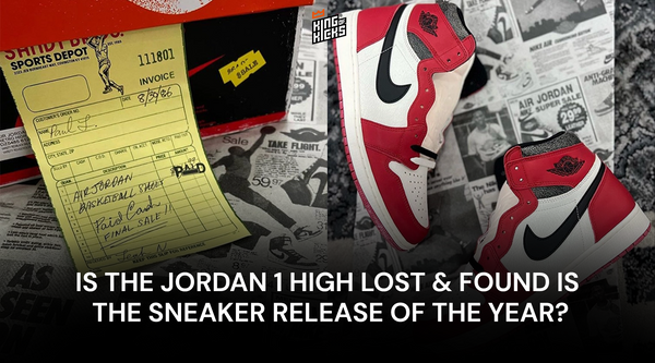 is the Jordan 1 High Lost & Found is the Sneaker release of the year?