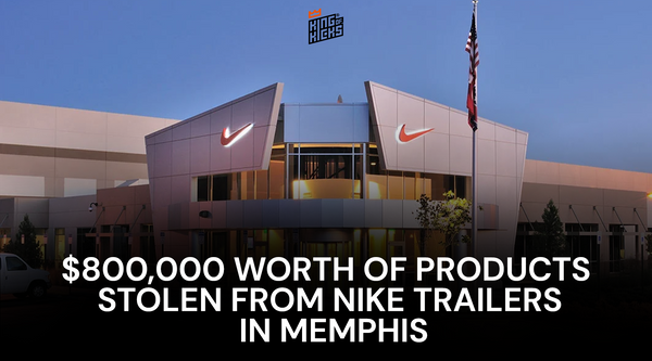 Nike Blog - $800,000 worth of products stolen form Nike trailer