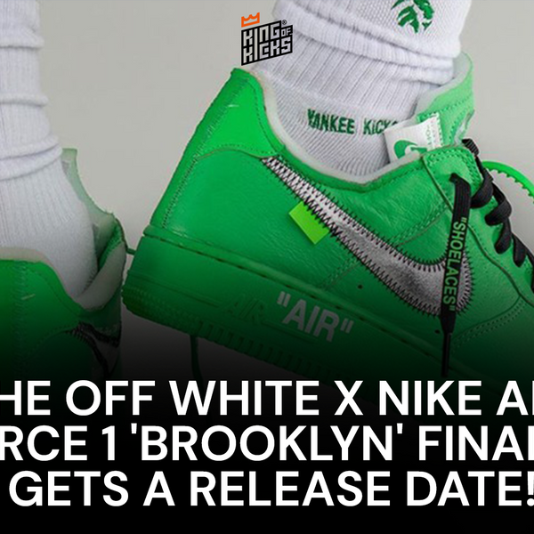 Off-White x Nike Air Force 1 Brooklyn Release Info