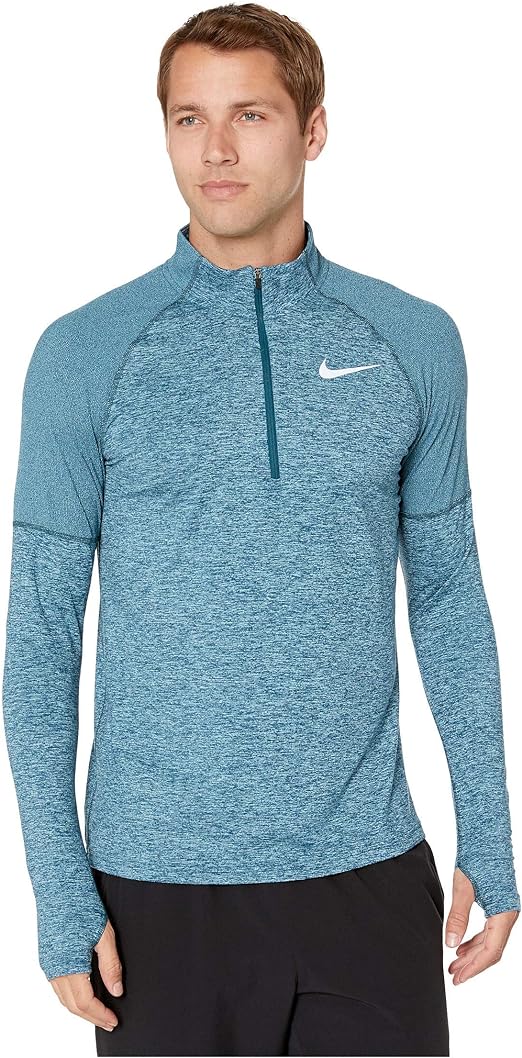 Nike Element Long Sleeve Running 1/4 Zip 'Turquoise' AH8973-058