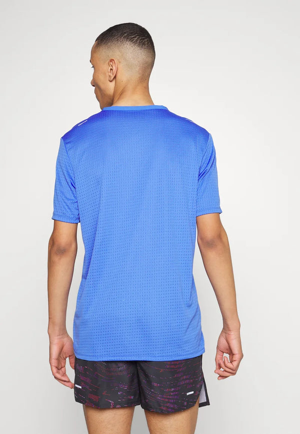 NIKE RUNNING DIVISION RISE TEE BLUE